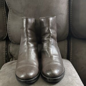 Frye Dark Brown Leather women